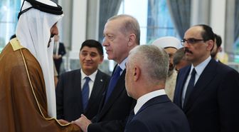 Cumhurbaşkanı Erdoğan'dan Katar Emiri Al Sani’ye taziye ziyareti