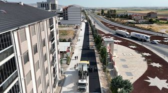 Emirdağ’da Sağlık Ulaşımına Büyük Yatırım: 1,5 Kilometrelik Hastane Yolunda Sıcak Asfalt Serimi Başladı
