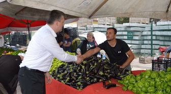 Havza Kaymakamı Serin esnaf ve vatandaşlarla buluştu