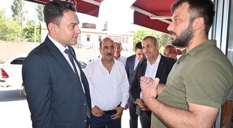 Hizan Kaymakamı Öztürk'ten esnaf ziyareti