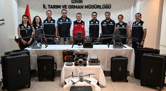 İzmir'de su ürünleri denetiminde dronlar kullanılmaya başlandı