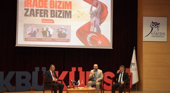 KBÜ'de 15 Temmuz Paneli: 'İrade Bizim, Zafer Bizim'