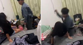 Karısını yatakta başkasıyla basan koca öfkeden deliye döndü