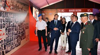 Vali Sarıibrahim'den 'İrade Bizim, Zafer Bizim' Çadırına Ziyaret