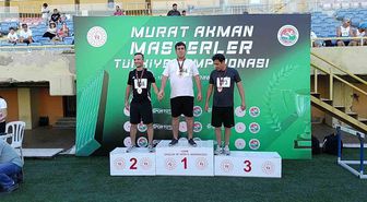 Master sporcu Alp Gökbora Ulubeli'den İzmir'de 4 dalda şampiyonluk