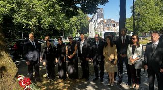 Şehit Diplomat Dursun Aksoy Brüksel'de Anıldı