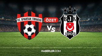 Spartak Trnava Beşiktaş maç özeti ve golleri! (ÖZET) Spartak Trnava Beşiktaş kaç kaç bitti, golleri kim attı?
