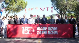Muğla'da 15 Temmuz Şehitleri İçin Bisiklet Yarışı Başladı