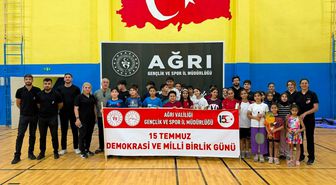 Ağrı'da 15 Temmuz Ruhu Sporla Yaşatıldı: 6 Branşta Turnuva Düzenlendi