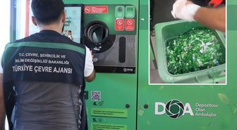 Depozito iade makinesinin içi ilk kez görüntülendi: Atılan şişeler böyle ayrıştırılıyor