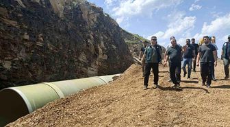 DSİ Bölge Müdürü Serdar Kotan Kars'taki sulama yatırımlarını yerinde inceledi