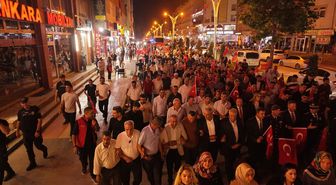 Erciş'te 15 Temmuz Demokrasi ve Milli Birlik Günü Etkinliği