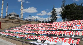 Öğrencilerden 15 Temmuz şehitlerine anlamlı sergi