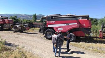 Jandarmadan hasat öncesi biçerdöver operatörlerine uyarılar