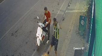 Kediye şiddet kamerada