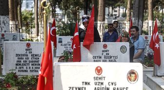 Mersin, Hatay ve Osmaniye'de 15 Temmuz'da şehitliklere anlamlı ziyaret