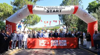 Marmaris'te 15 Temmuz Şehitlerini Anma Bisiklet Yarışı: 124 Sporcu 71 Kilometre Pedal Çevirdi