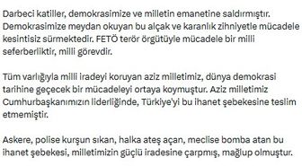 Ömer Çelik: FETÖ’yle mücadele milli seferberliktir