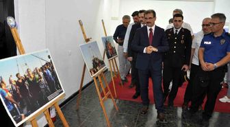 Salihli'de 15 Temmuz fotoğraf sergisi duygulandırdı
