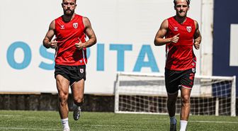 Samsunspor'da futbolcular koşu testinden geçti