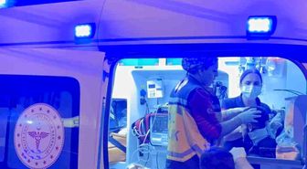 Semt pazarı yolunda kaza: İki kardeş yaralandı