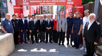 Sinop'ta 15 Temmuz Anma Merkezi Açıldı