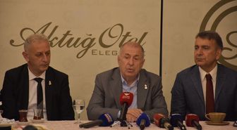 Zafer Partisi Genel Başkanı Ümit Özdağ, Ordu'da ziyaretlerde bulundu