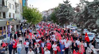 Aksaray'da 15 Temmuz'un 10. yılı coşkuyla anıldı