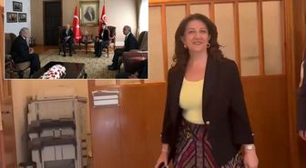 Bahçeli ile görüşme sonrası Pervin Buldan'dan tek cümlelik açıklama