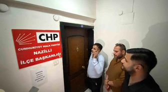 CHP Nazilli ilçe teşkilatında devir teslim krizi