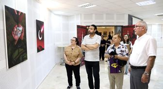 DPÜ'de 'Zaferin Adı Türkiye' Poster Sergisi sanatseverlerle buluştu