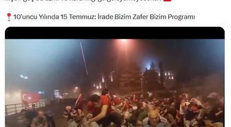 Emine Erdoğan'dan 15 Temmuz Programına Anlamlı Paylaşım