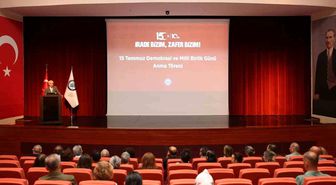 ESOGÜ'de 15 Temmuz Demokrasi ve Milli Birlik Günü anma programı düzenlendi