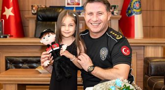Bilecik'te Gazi Kızına Yunus Polis Bebeği Hediyesi