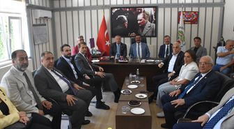 İYİ Parti Genel Merkez Heyeti Afyonkarahisar'da programlara katıldı