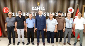 Kahta Gazeteciler ve Yazarlar Cemiyeti'nden Cumhuriyet Başsavcısı Atalay'a hayırlı olsun ziyareti