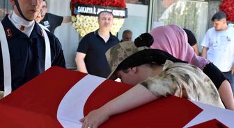 Kansere yenik düşen Uzman Çavuş, askeri törenle son yolculuğuna uğurlandı
