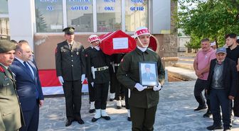 Kars'ta vefat eden Kıbrıs gazisi son yolculuğuna uğurlandı