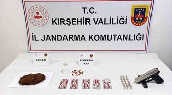 Kırşehir'de uyuşturucu operasyonu