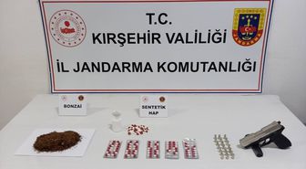 Kırşehir'de uyuşturucu operasyonunda 1 zanlı yakalandı
