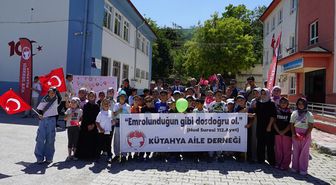 Vali Işın'dan Kuran kursu öğrencilerine sürpriz dondurma ikramı