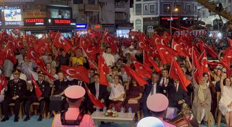 Marmaris'te 15 Temmuz Demokrasi ve Milli Birlik Günü anıldı