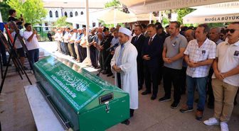 Muğla Valisi, şehit yakını Muharrem Fakı'nın cenaze törenine katıldı
