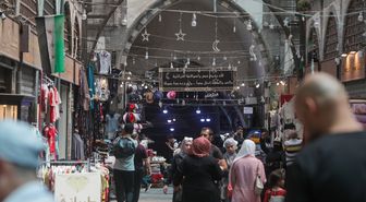 Suriye'de savaşın yaralarını saran tarihi Osmanlı Kapalı Çarşısı yeniden hayat buluyor