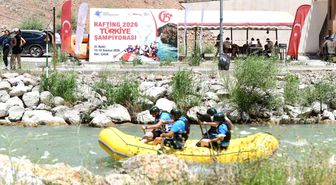 Türkiye Rafting Şampiyonası 3. ayak yarışları Van'da başladı