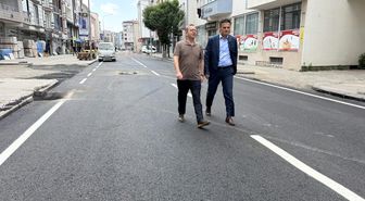 Vali Ziya Polat, Cumhuriyet Caddesi'ndeki yol çalışmalarını yerinde inceledi