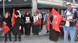 Vanlı aileler DEM Parti İl Başkanlığı önündeki eylemlerini sürdürdü