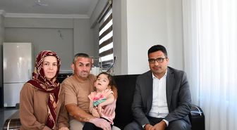 Alaplı'da kök hücre tedavisi gören çocuğun tedavi masraflarını iş insanı üstlendi