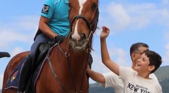 Abant Gölü Milli Parkı'nda Atlı Jandarma Timi Göreve Başladı