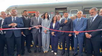 AYBAN Banliyö Hattı hizmete açıldı